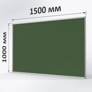Магнітна крейдяна дошка ТСО зелена 100×150 см