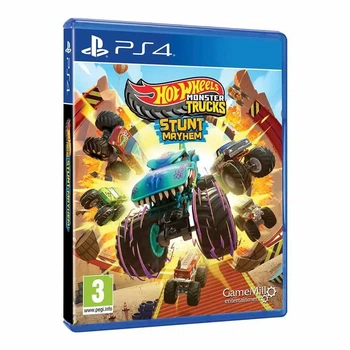 Диск для PlayStation 4 - Hot Wheels Monster Trucks Stunt Mayhem, англійська версія