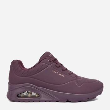 Жіночі кросівки Skechers Uno Stand On Air 73690 WINE 37 Бордові (198739855357)