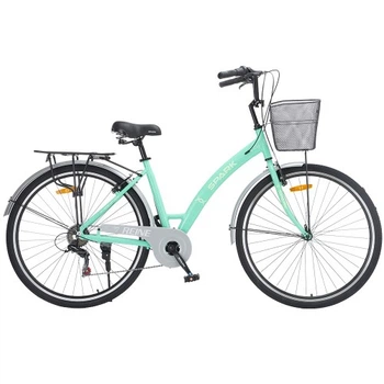Велосипед SPARK CITY REINE (колеса - 28", алюмінієва рама - 18") мʼятний