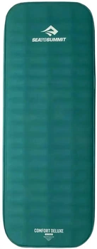 Коврик самонадувающийся Sea To Summit Comfort Deluxe Rectang Wide 10 см R-Value 5.0 двуспальный rain forest