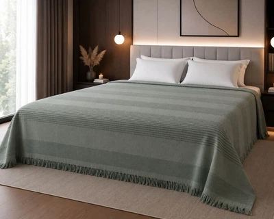 Простынь махровая Parisa Home Pike 150х200 плотность 400 г/м2 мята