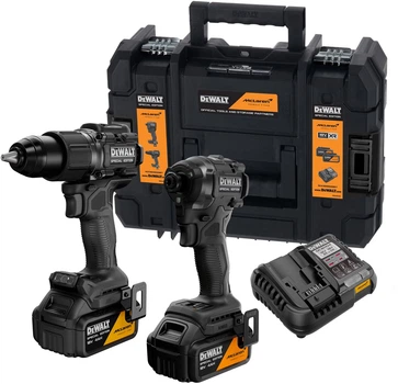 Zestaw dwóch akumulatorowych narzędzi bezszczotkowych DeWalt Mclaren F1 Team Special Edition (5054905333089)