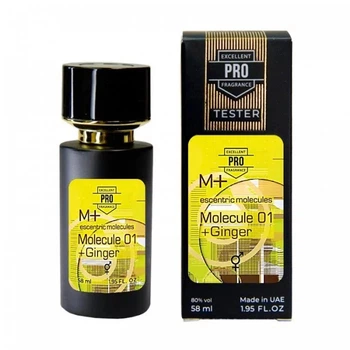 Парфюмированная вода тестер Escentric Molecules Molecule 01 + Ginger, 58ml