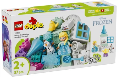 Конструктор LEGO DUPLO Коробка для творчого конструювання «Крижане серце» з Ельзою й Олафом (10462)