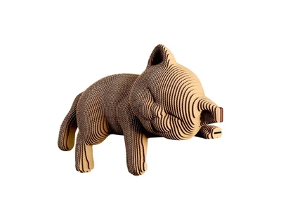 Картонний 3D пазл Sleepy kitten, Cartonic, 119 ел.