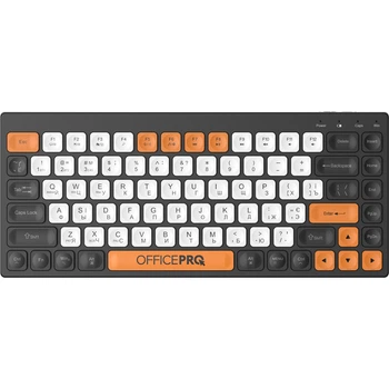Клавиатура OfficePro SK955B Wireless/Bluetooth Black