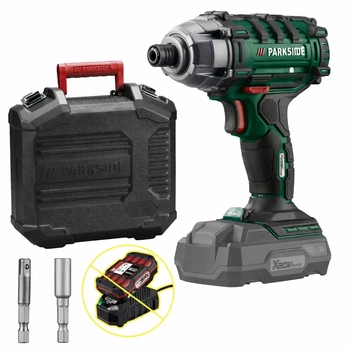 Аккумуляторный ударный гайковерт 20 В Impact Parkside PDSSA 20-Li B2