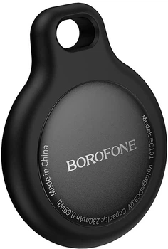 Трекер Borofone BC101 Exquisite smart positioning anti-lost device Midnight Black (6941991117114)