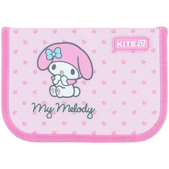 Пенал без наполнения Kite Hello Kitty HK26-621-3, 1 отделение, 1 отворот