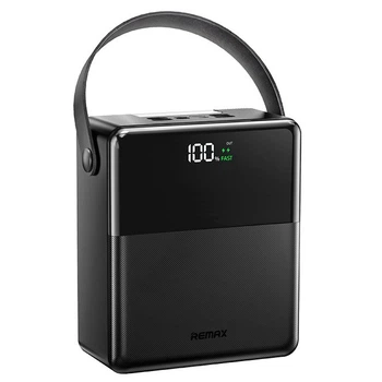 Павербанк 100000 повербанк 100000 зі швидкою зарядкою 27W REMAX FP-1 power bank для роутера павер банк 100000 з ліхтарем