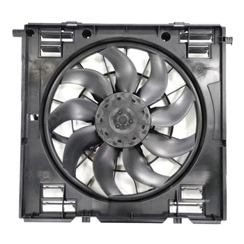 Вентилятор дифузор 600 W 2.0 BMW X3 G01 X4 G02 2018-2024 радіатора TechPro (17428487637)