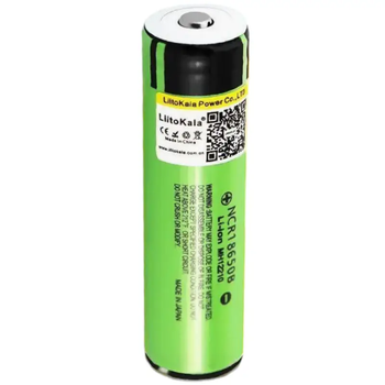 Акумулятор 18650 LiitoKala Lii-34B PCB NCR18650B 3400mAh 6A Li-Ion опуклий контакт з платою захисту protected
