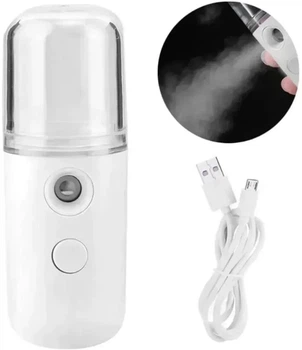 Портативный нано-увлажнитель для глаз Nano Mini Eye Sprayer, белый