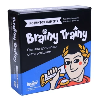 Настольная игра Brainy Trainy Развитие памяти
