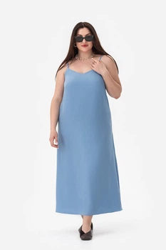 Платье Garne 50(2XL) Голубой (147630)