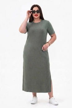 Платье Garne 52(3XL) Зеленый (147685)