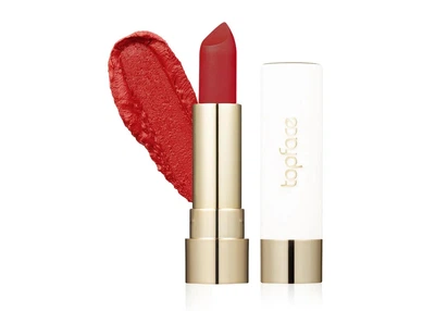 Матовая помада для губ TopFace ProHD Soft Matte Lipstick для ухода и макияжа губ 010 Crazy For You Красный 4 г