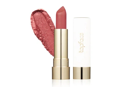 Матовая помада для губ TopFace ProHD Soft Matte Lipstick для ухода и макияжа губ 003 Mode Pink Бежево-розовый 4 г