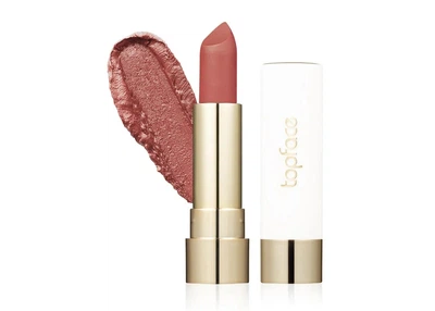 Матовая помада для губ TopFace ProHD Soft Matte Lipstick для ухода и макияжа губ 014 Forever Кораллово-бежевый 4 г