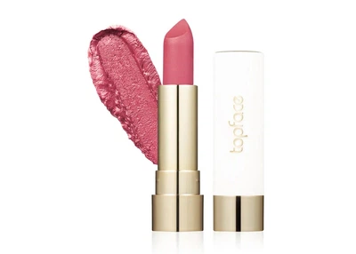 Матовая помада для губ TopFace ProHD Soft Matte Lipstick для ухода и макияжа губ 005 Pop Pink Ярко-розовый 4 г