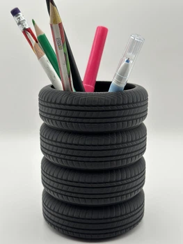 Подставка стакан для карандашей и ручек "Шины Bridgestone"
