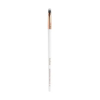 Кисточка для нанесения теней и детализации макияжа Topface Pencil Brush F13 с синтетическим ворсом Бело-золотой