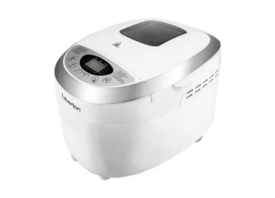Хлібопіч Liberton lbm-6305, White/Silver, 850 Вт, 12 програм, випічка 700/900/1150 г, оглядове вікно, підтримка температури, відтермінування старту