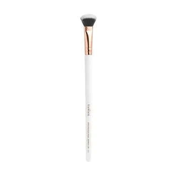 Кисточка для консилера Topface Setting Concealer Brush F27 с синтетическим ворсом для точного нанесения Бело-золотой