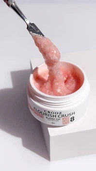 Crooz Flourish Crush Builder Gel №08 молочно-персиковый 15 мл