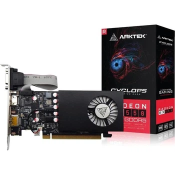 ВІДЕОКАРТА ARKTEK RX 550 8GB GDDR5 128-bit DVI/HDMI/DP LP