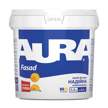 Матовая акриловая краска AURA Fasad 1,4кг