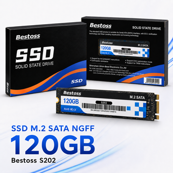 SSD M.2 NGFF 120GB Bestoss S202 SATA – для ноутбука та ПК