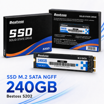 SSD M.2 NGFF 240GB Bestoss S202 SATA – для ноутбука та ПК