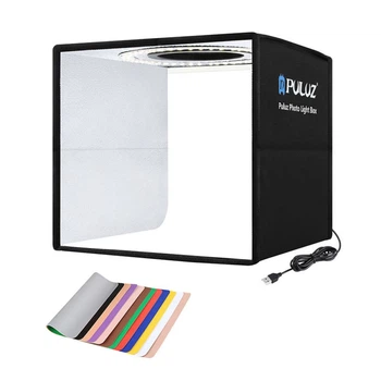 Фотобокс Puluz PU5025B 25x25x25 см с LED подсветкой (PU5025B)