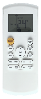 MIDEA RG57A4-BGEF пульт для кондиционера - 88146