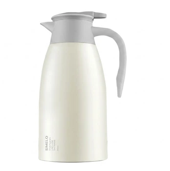Термос SIMELO ELEGAT 2 л Gold White