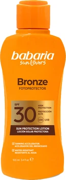 Лосьйон Babaria для тіла для засмаги з бронзуючим ефектом SPF 30 100 мл (8410412520553)