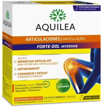 Chondroprotektor dla stawów Aquilea Articulaciones Forte-dol Intensive 20 sticków (8429603001047)