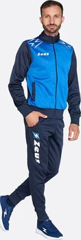 Спортивный костюм Zeus 100% полиэстер XXXL темно-синий голубой