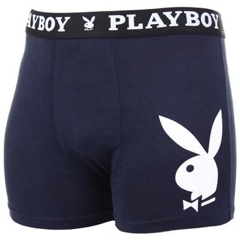 Трусы-боксеры Playboy хлопок XL синий