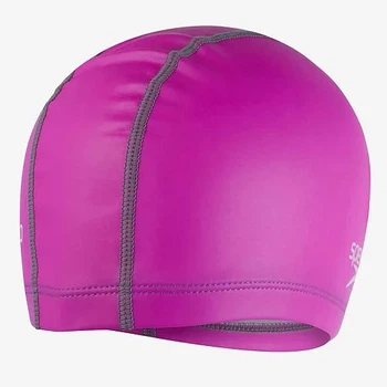 Шапка для плавания Speedo полиамид OSFM пурпурная