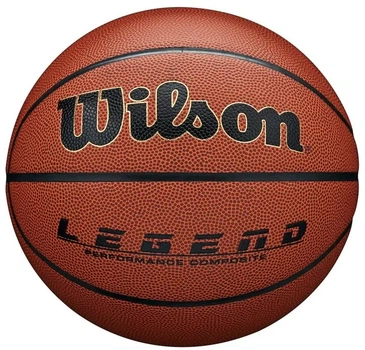 Мяч баскетбольный Wilson синтетическая кожа 7 коричневый