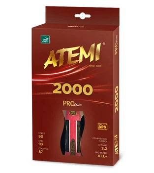 Ракетка для настольного тенниса Atemi резина 5 5 мм 2 2 мм ALL+