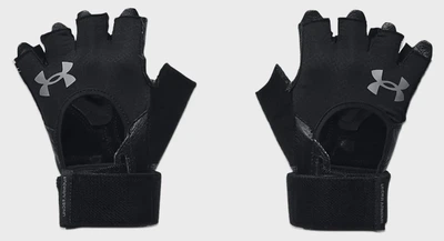 Рукавички Under Armour кожа M черные