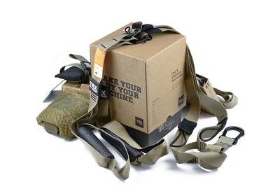 Петли TRX Tactical обрезиненные 110-230 см черные