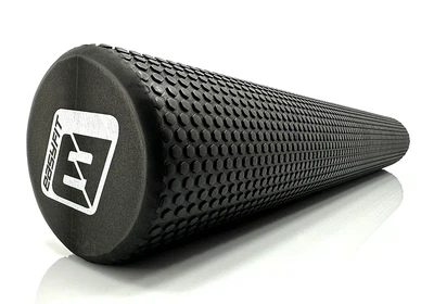 Масажний ролик EasyFit EVA піна 90 см Чорний