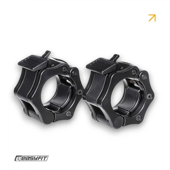 Зажимы для штанги EasyFit ABS 50 мм Черные