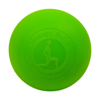 Массажный мячик EasyFit каучуковый 6,5 см салатовый