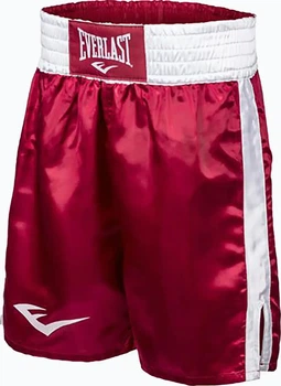 Шорты боксерские Everlast 100% полиэстер M красные